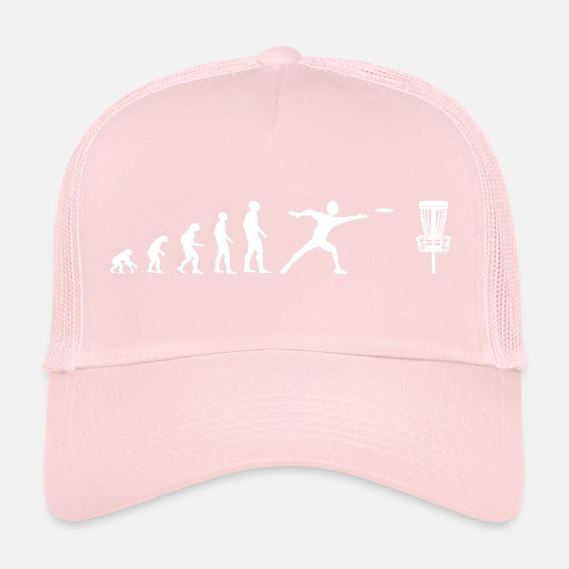Evolution Du Disc Golf Lecteur De Disc Golf Frisbee Casquette trucker 