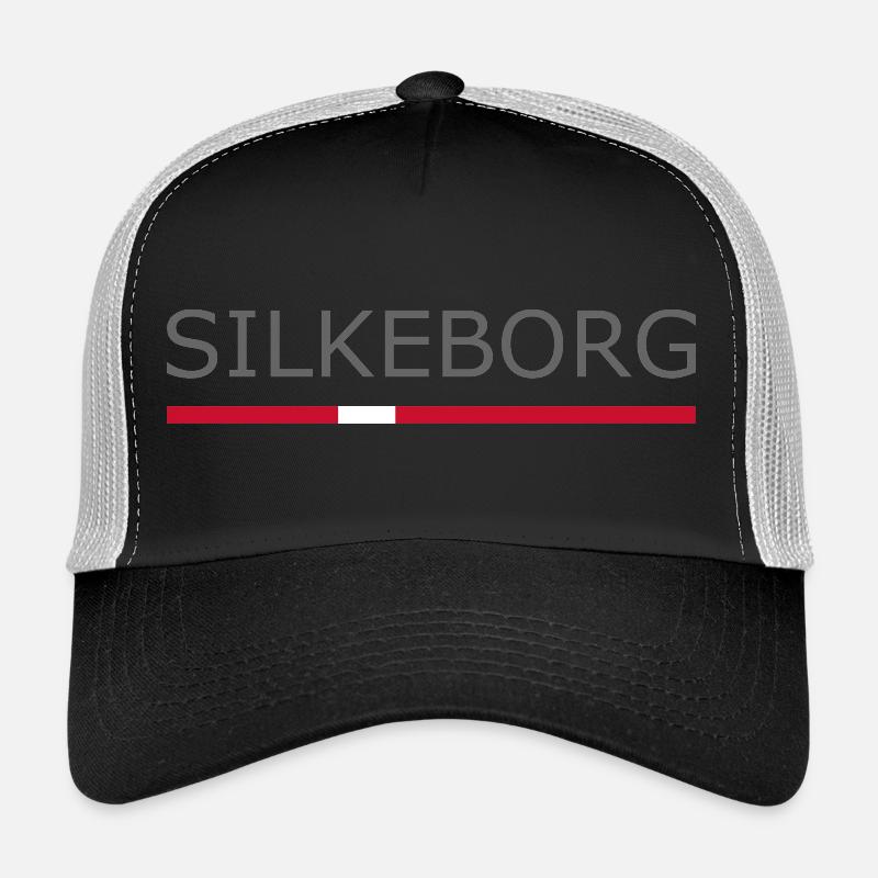 Silkeborg - Denmark Flag - Dänemark Trucker Cap