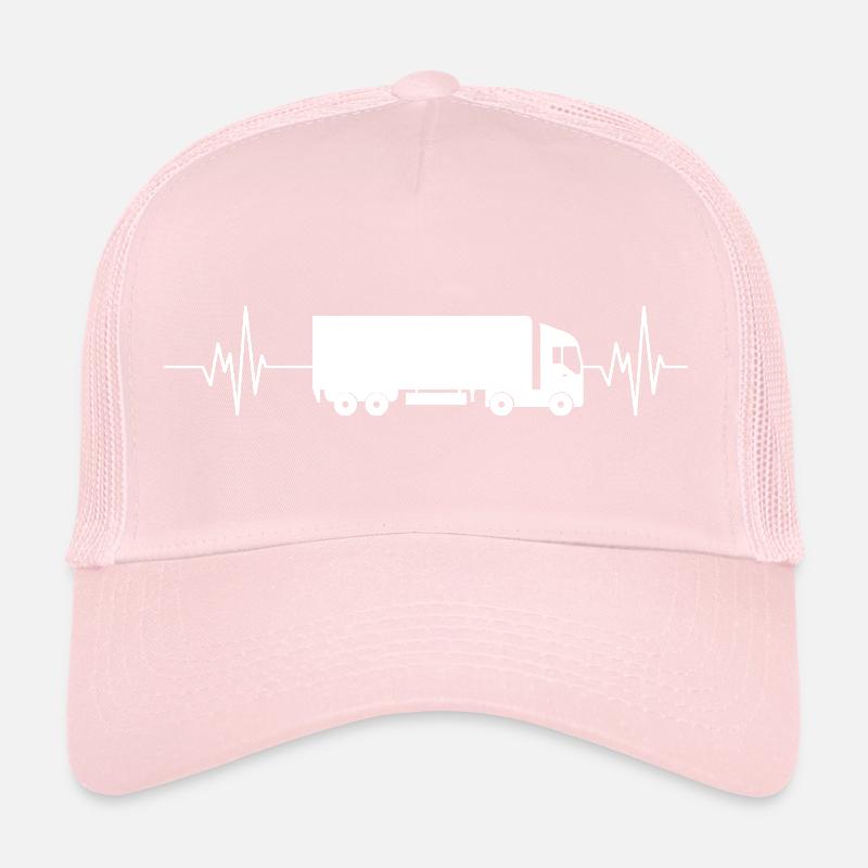 Trucker Heartbeat Trucker Cap