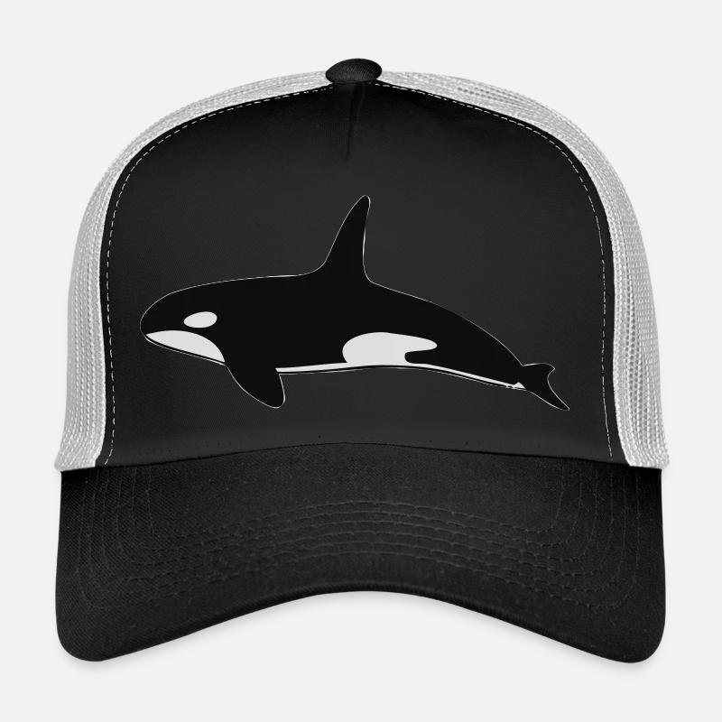 Orca - Casquette trucker  - noir/gris pierre
