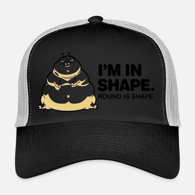 Je suis en grande forme. Circulaire est aussi une Casquette trucker 