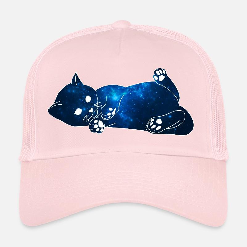 Galaxy Katze [Blau] Trucker Cap