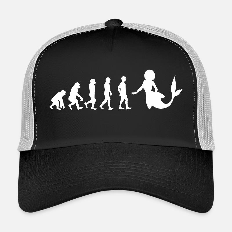 Evolution Nixe Multiple femme cadeau - Casquette trucker - noir/gris pierre