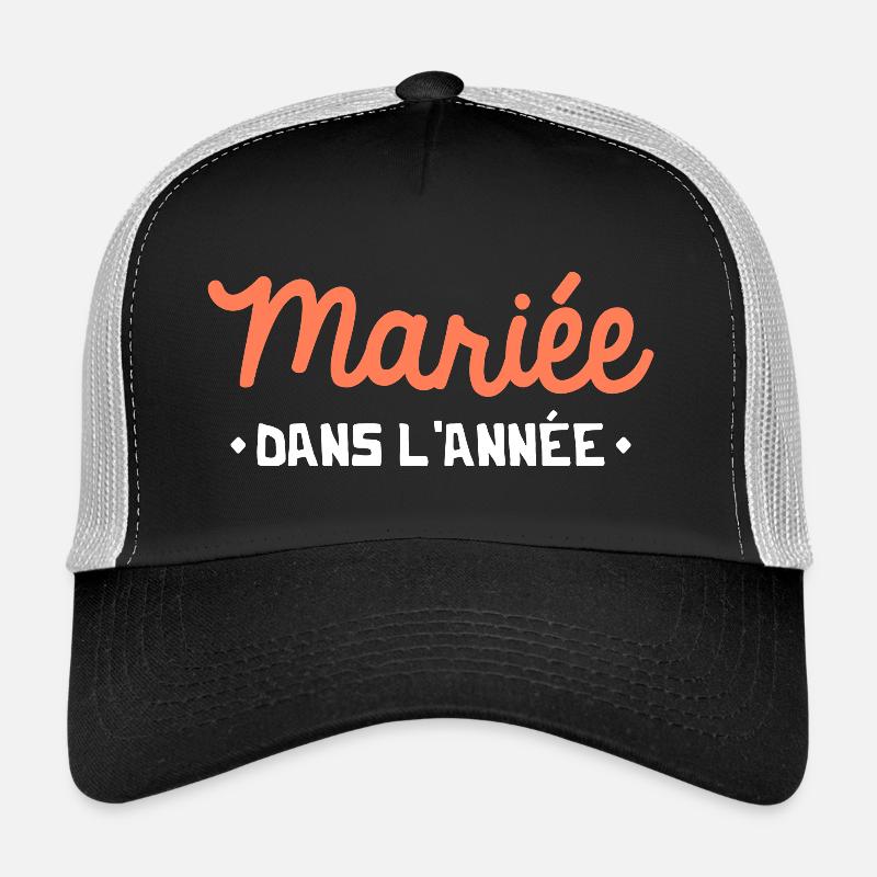 Mariée dans l'année evjf Casquette trucker 