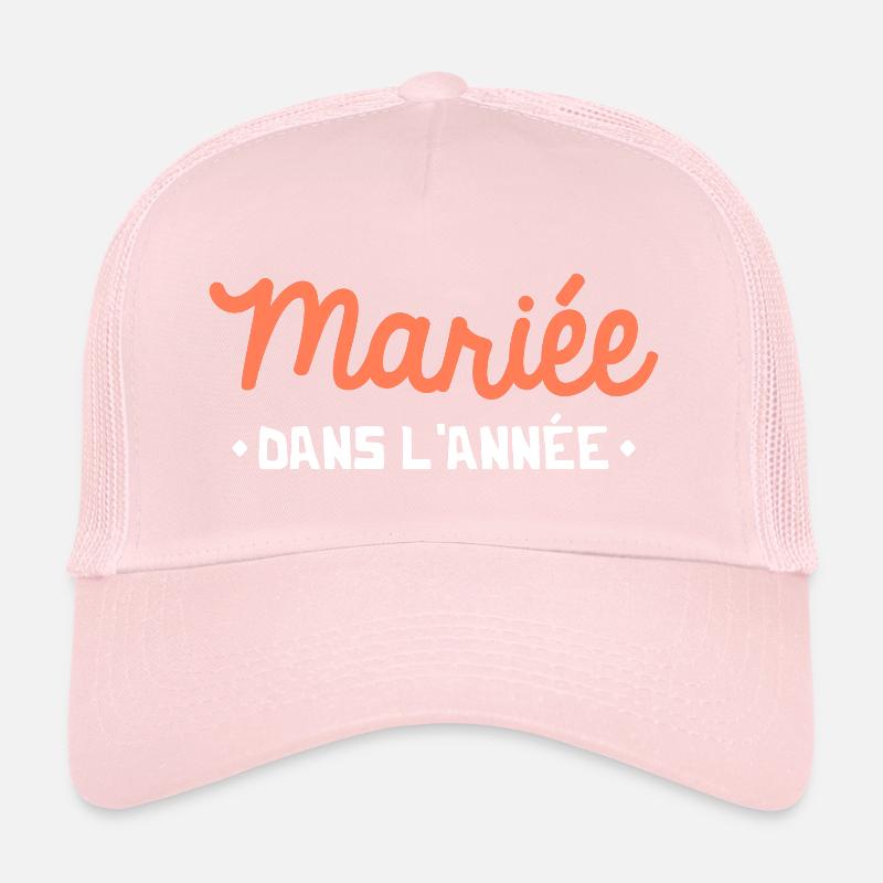 Mariée dans l'année evjf Casquette trucker 
