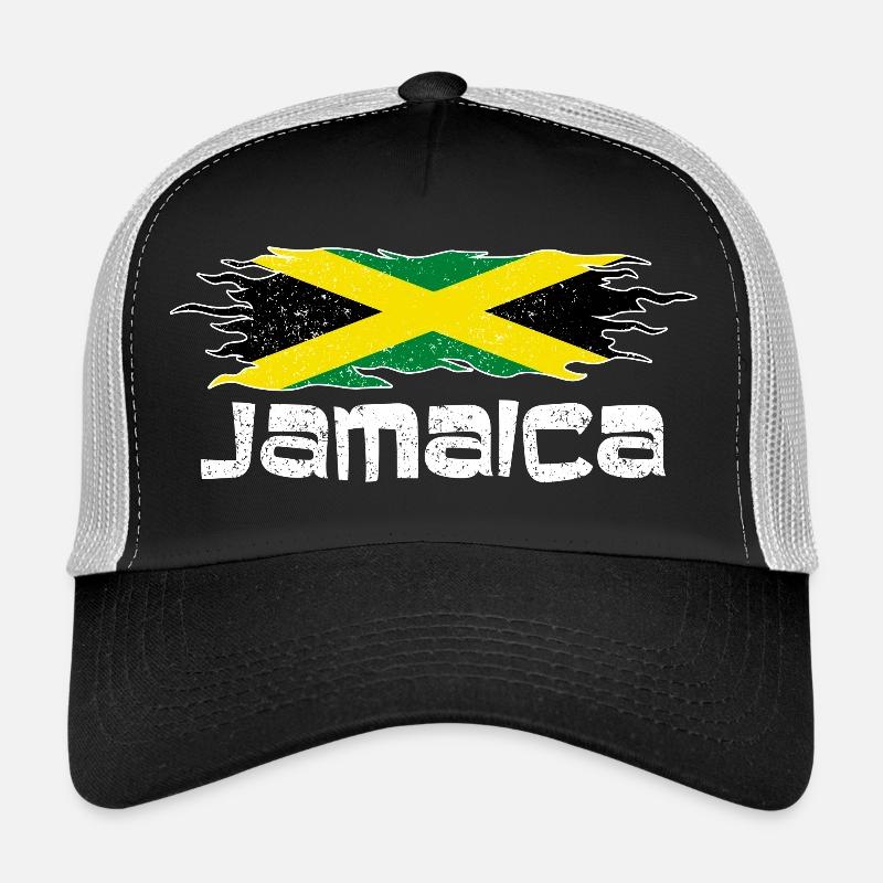 Drapeau de la Jamaïque - design Casquette trucker 