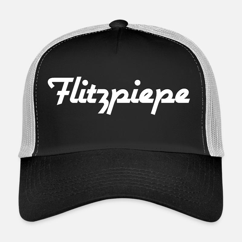 Flitzpiepe - Trucker Cap - Schwarz/Steingrau