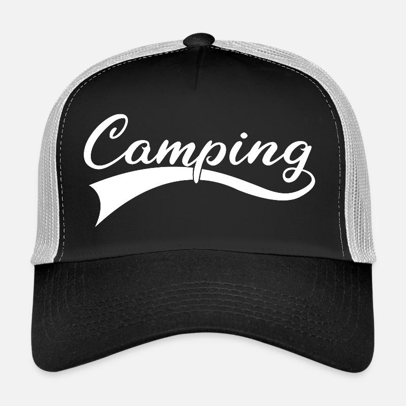 Lettrage Camping d’aventure Casquette trucker 