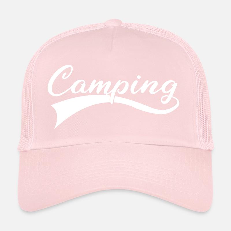 Lettrage Camping d’aventure Casquette trucker 