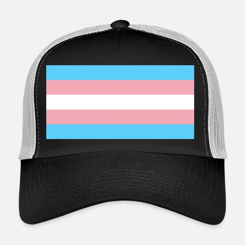 Transgender Pride Flag Trucker Cap
