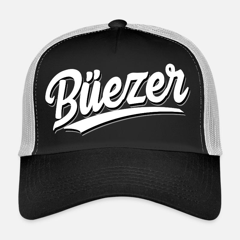 Büezer - Suisse - Dialecte Casquette trucker 