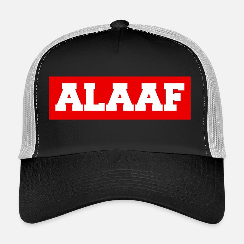 ALAAF - Trucker Cap - Schwarz/Steingrau