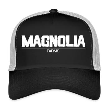 Magnolia Farms - Trucker Cap - Schwarz/Steingrau - Vorne