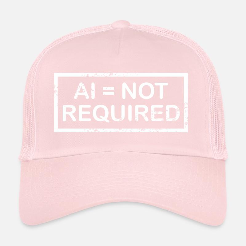 AI = non requis (blanc) Casquette trucker 