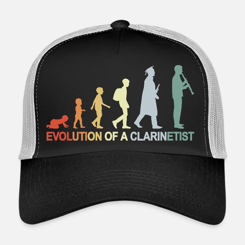 Évolution de la clarinette Casquette trucker 