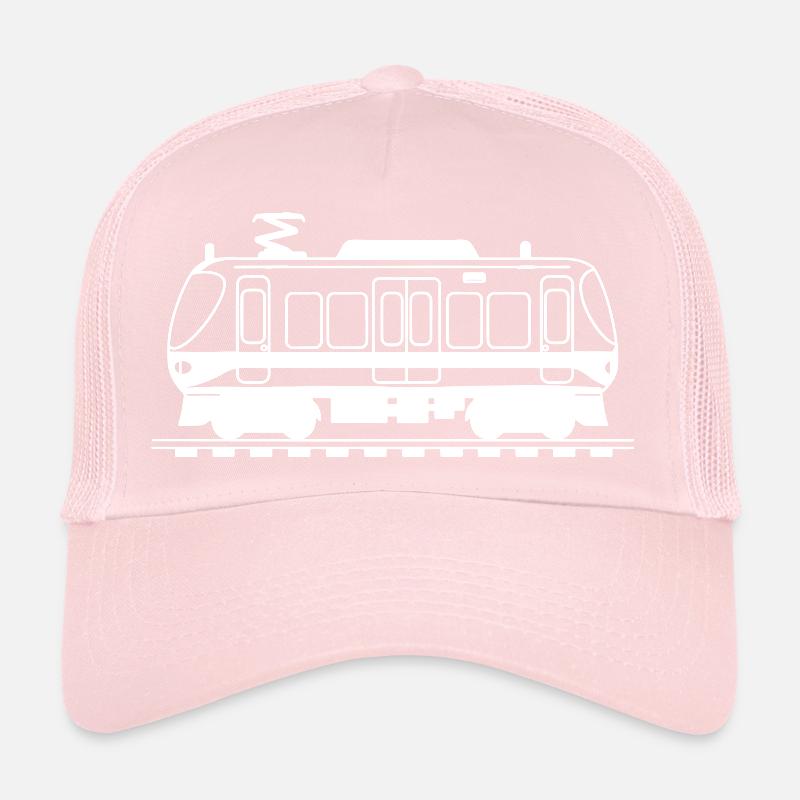 Railway Drawing Trucker Cap