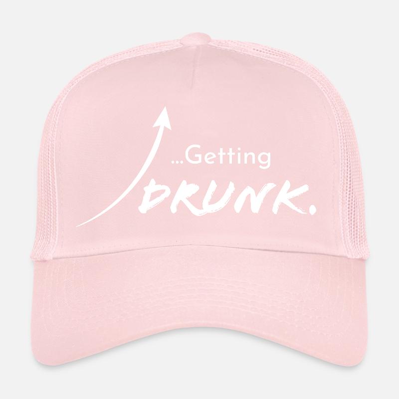 Se saouler, version 2 Casquette trucker 