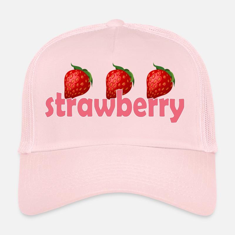Fraise Casquette trucker 