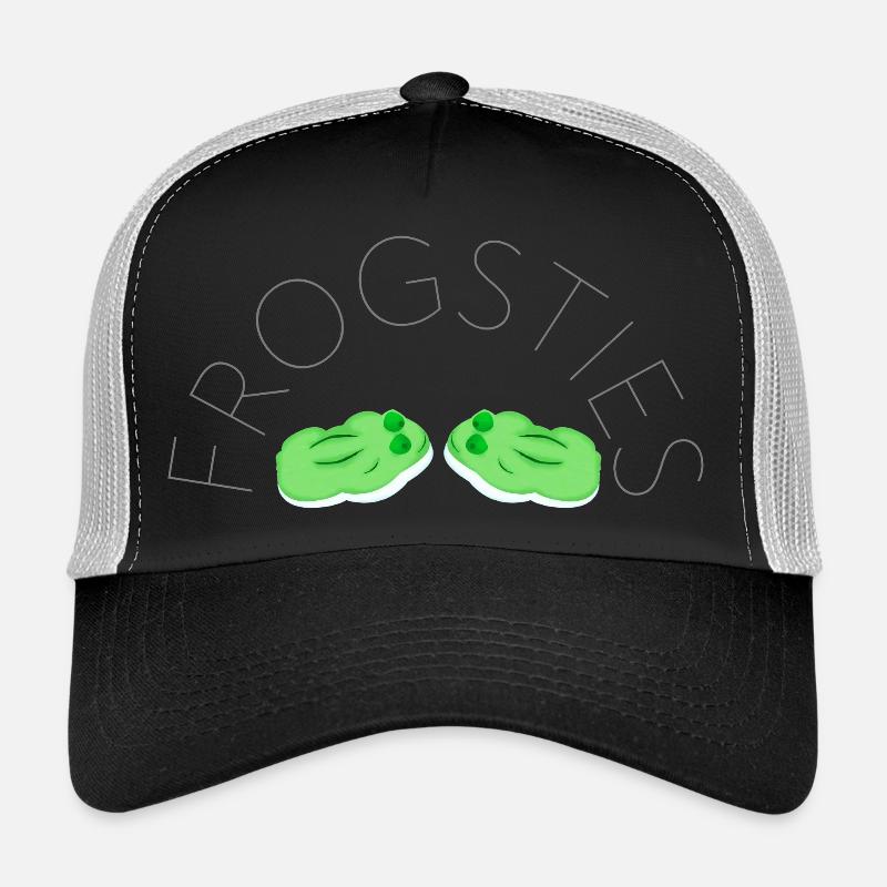 Frogsties - Trucker Cap - Schwarz/Steingrau