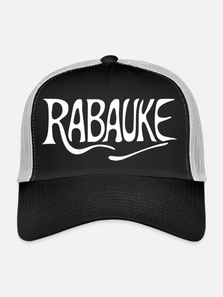 Loubard - Casquette trucker  - noir/gris pierre - Devant