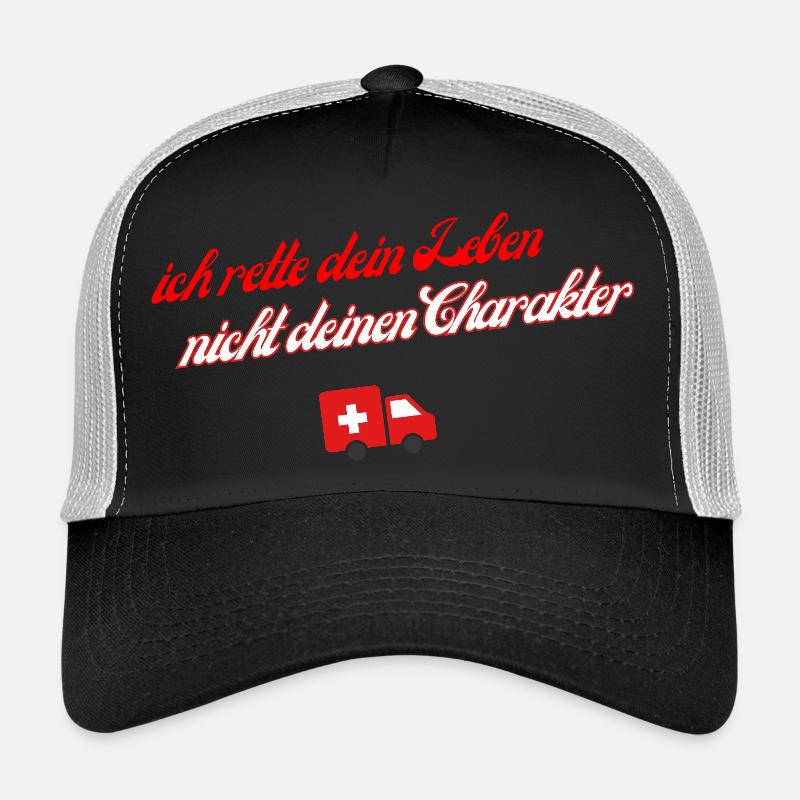 Pflege-Sarkasmus – Ich rette dein Leben, nicht Trucker Cap