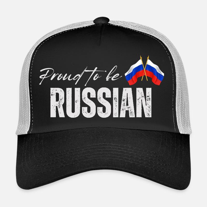 Fierté russe, fabriquée en Russie Casquette trucker 