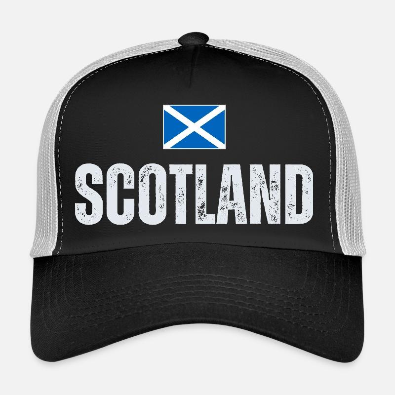 Drapeau de l’Écosse, patriote écossais Casquette trucker 
