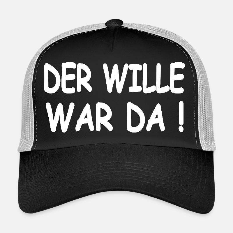 Auto - Trucker Cap - Schwarz/Steingrau