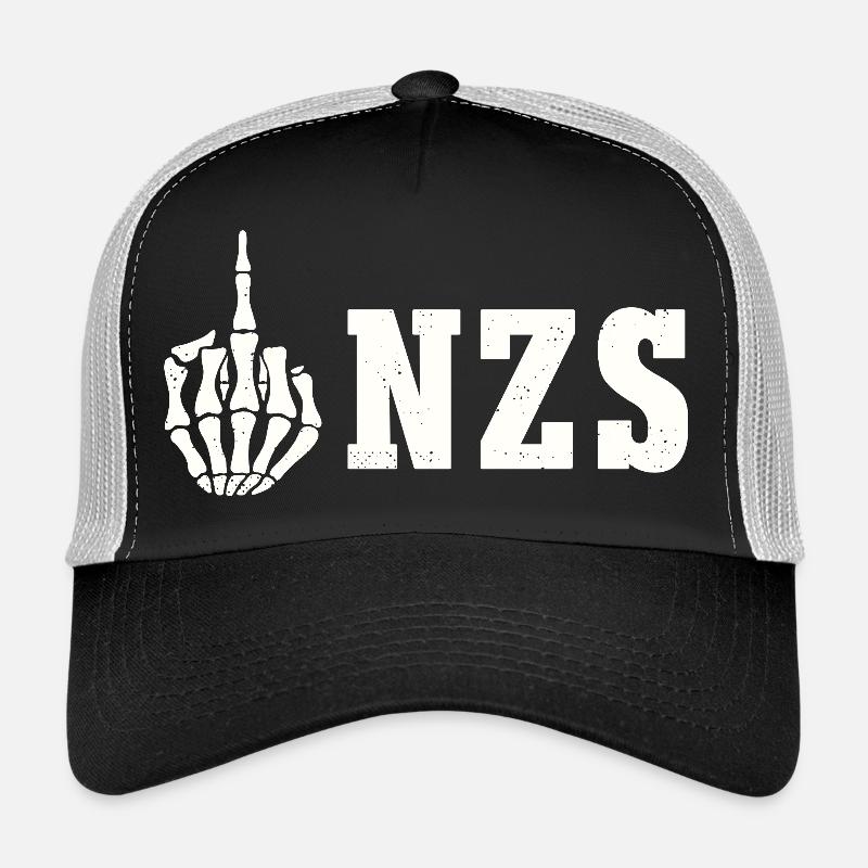 Antifa Antifaschistisches Statement FCK NZS Trucker Cap