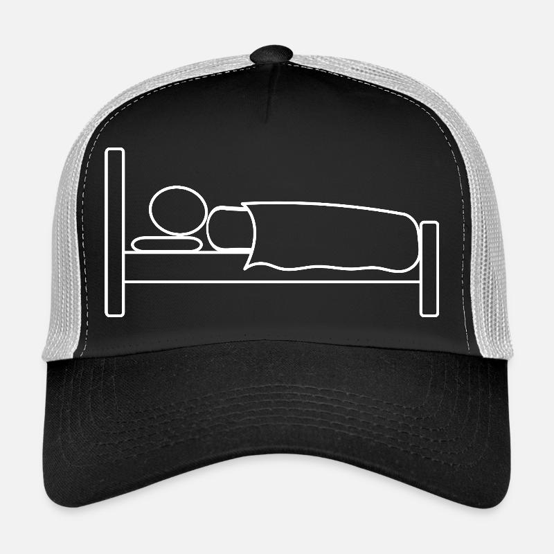Strichmännchen im Bett Trucker Cap