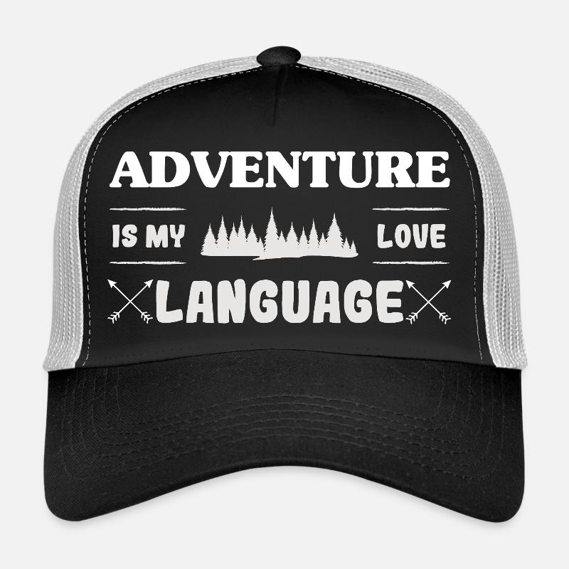 Abenteuer ist meine Sprache Trucker Cap