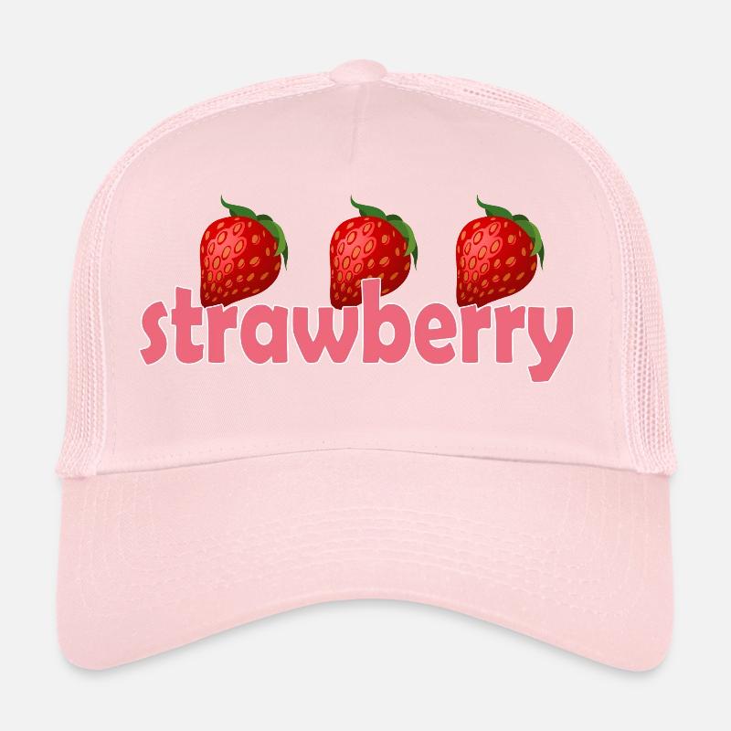 Fraise Casquette trucker 