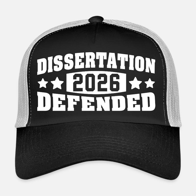 Dissertation verteidigt 2026 PhD EdD Doktorarbeit Trucker Cap