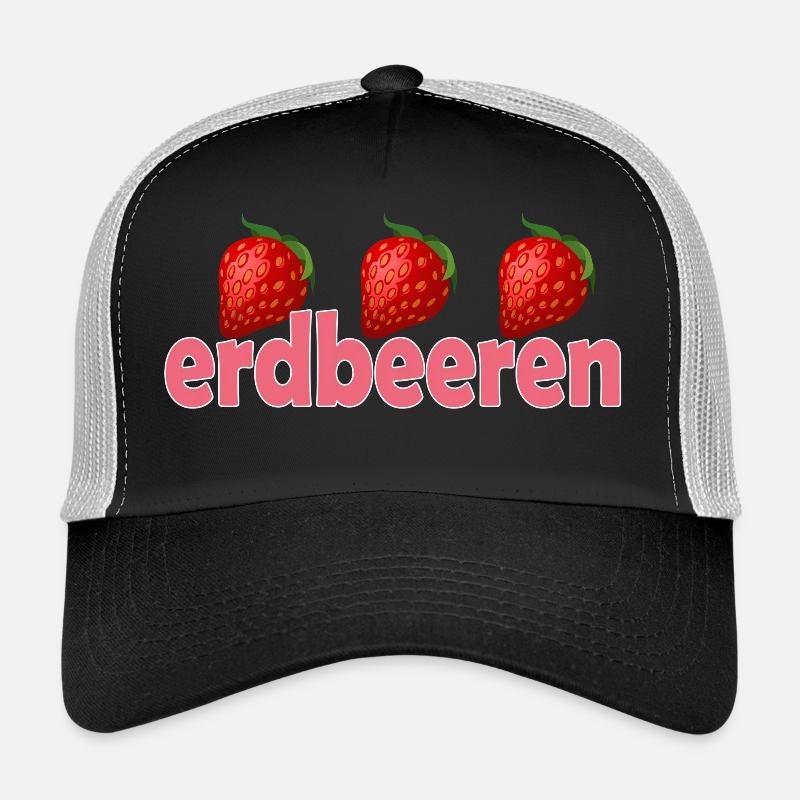 Strawberries Trucker Cap