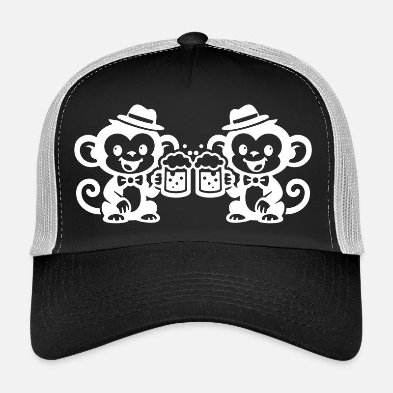 Équipe Monkey Beer Casquette trucker 