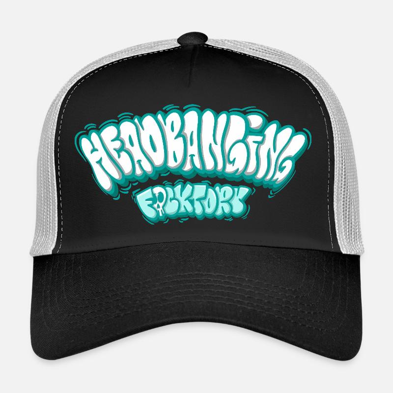 Graffiti de headbanging Casquette trucker 