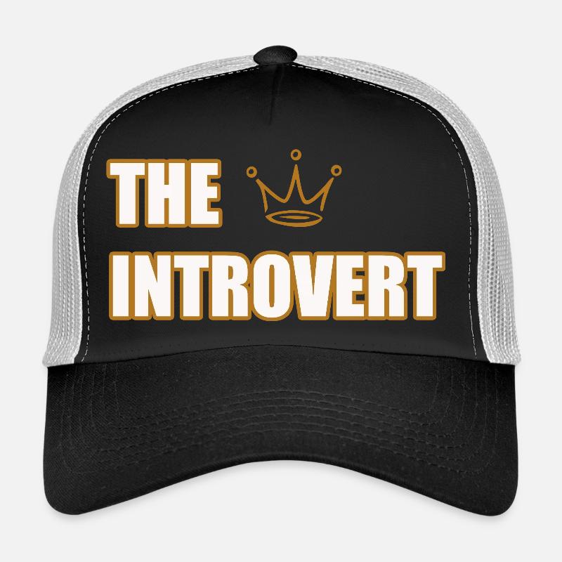 THE INTROVERT – Design minimaliste & Calm Statement Casquette trucker 