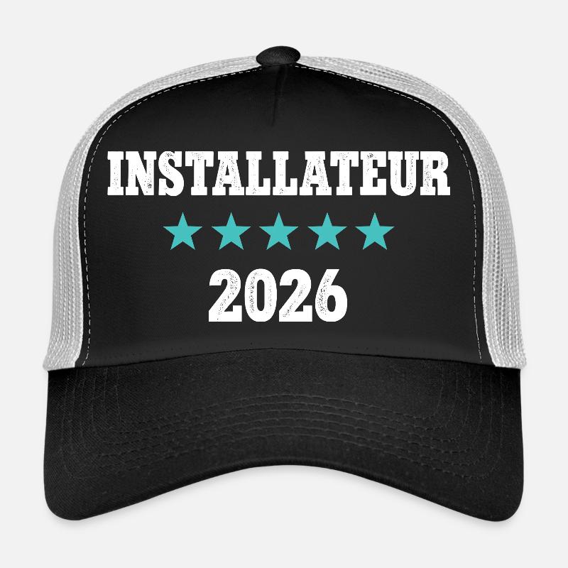 Installer 2026 Apprenticeship Examination Master Trainee - Trucker Cap - black/stone grey