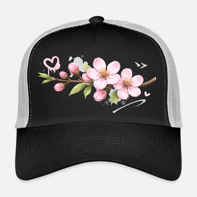 Pfirsichbluten_Graffiti Casquette trucker 