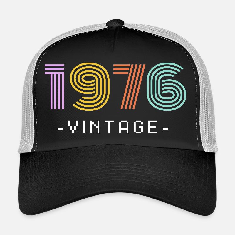 50th Birthday - Trucker Cap - black/stone grey