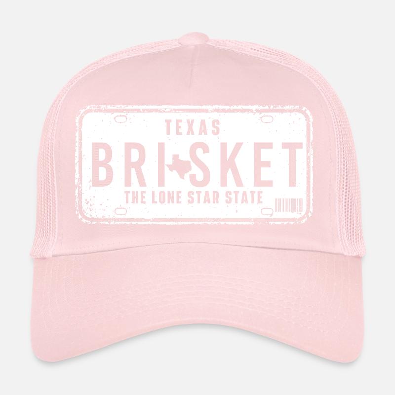Texas Brisket Lone Star BBQ Pitmaster Trucker Cap