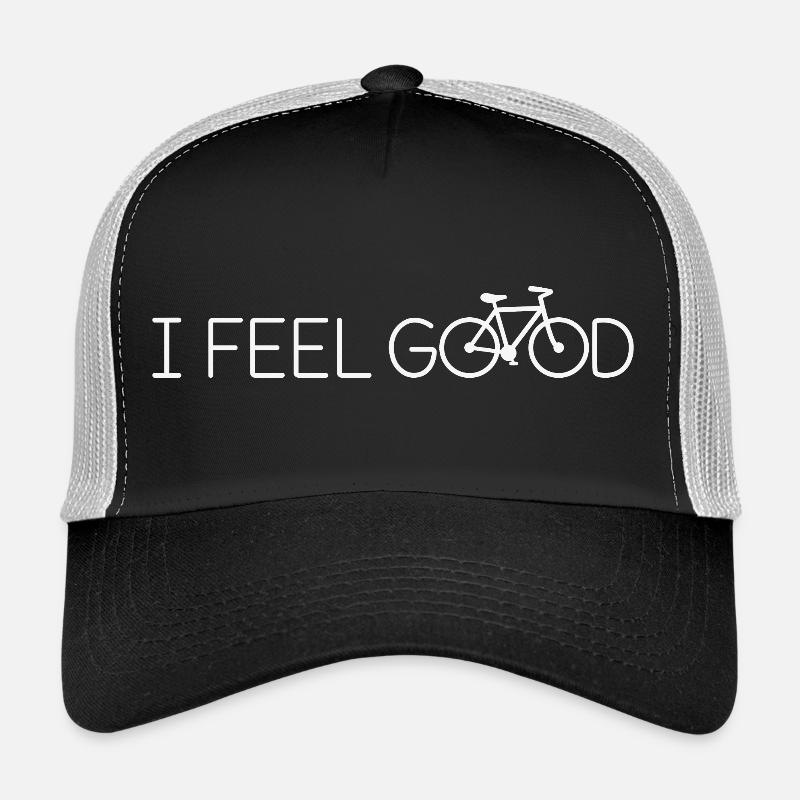 Fahrrad  - Trucker Cap - Schwarz/Steingrau
