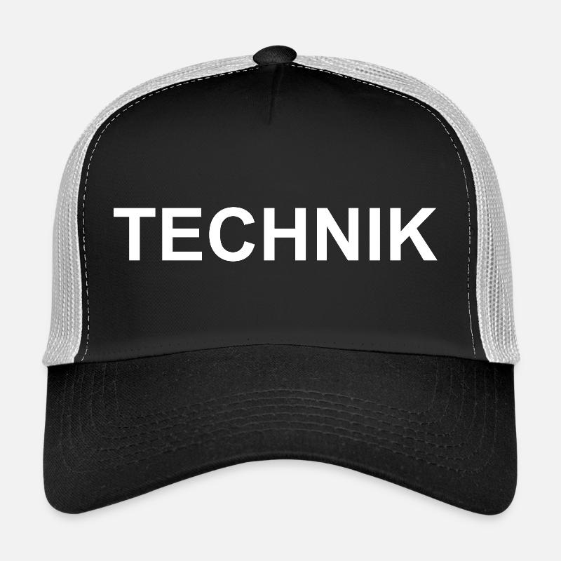 TECHNIK Team Techniker Arbeiten Zusammenhalt Stärk Trucker Cap
