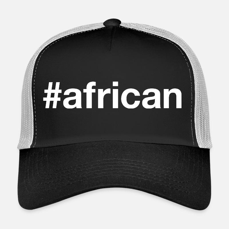 AFRICAN Hashtag Trucker Cap