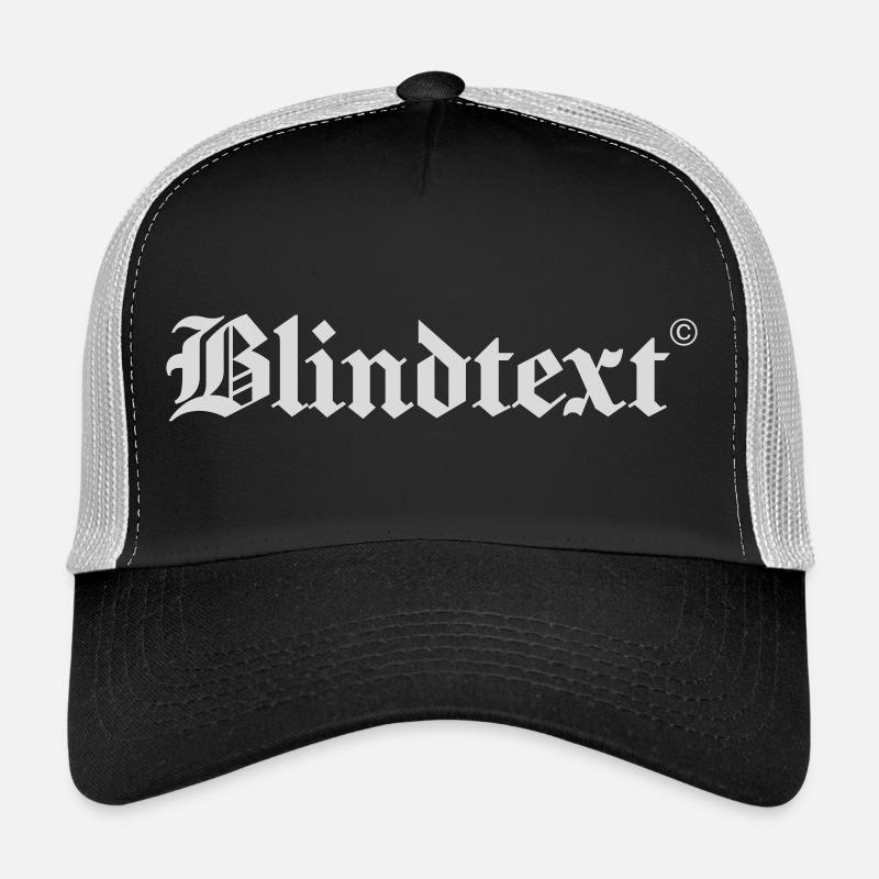 Texte factice Casquette trucker 
