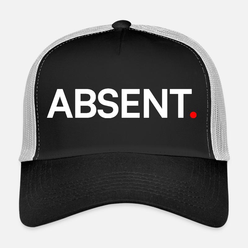 ABSENT. Design Minimal Expression Moderne Casquette trucker 