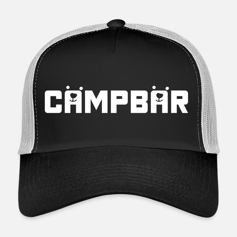 Camping Bär coole Quote Sprüche Geschenk Camper Trucker Cap