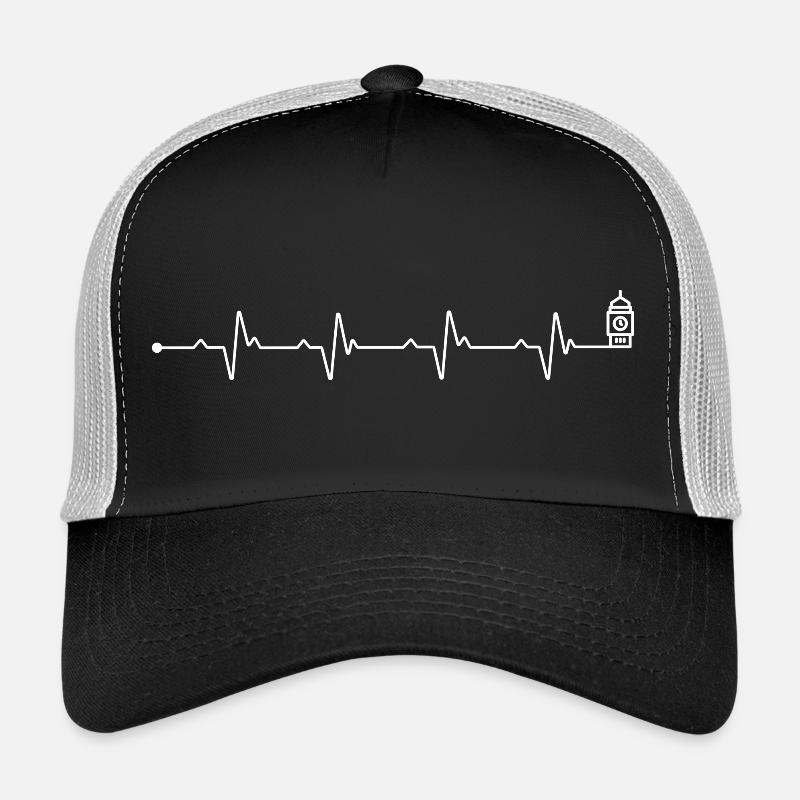 Heartbeat big ben Trucker Cap