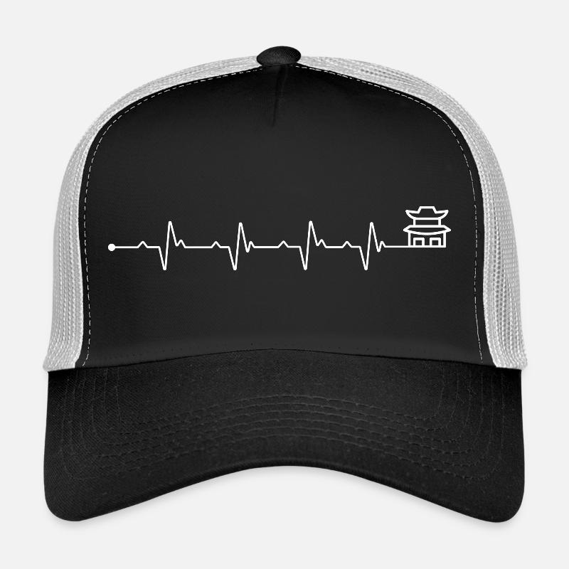 Point de repère Heartbeat Casquette trucker 