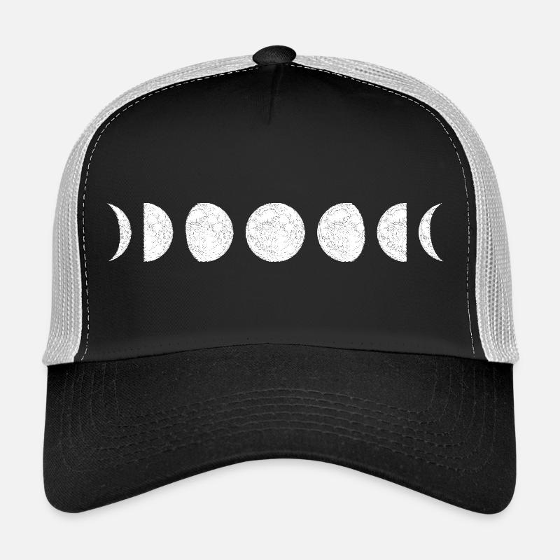 Moon Phase Circle Sequence Trucker Cap